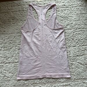 Pink Lululemon Racerback Tank Top
